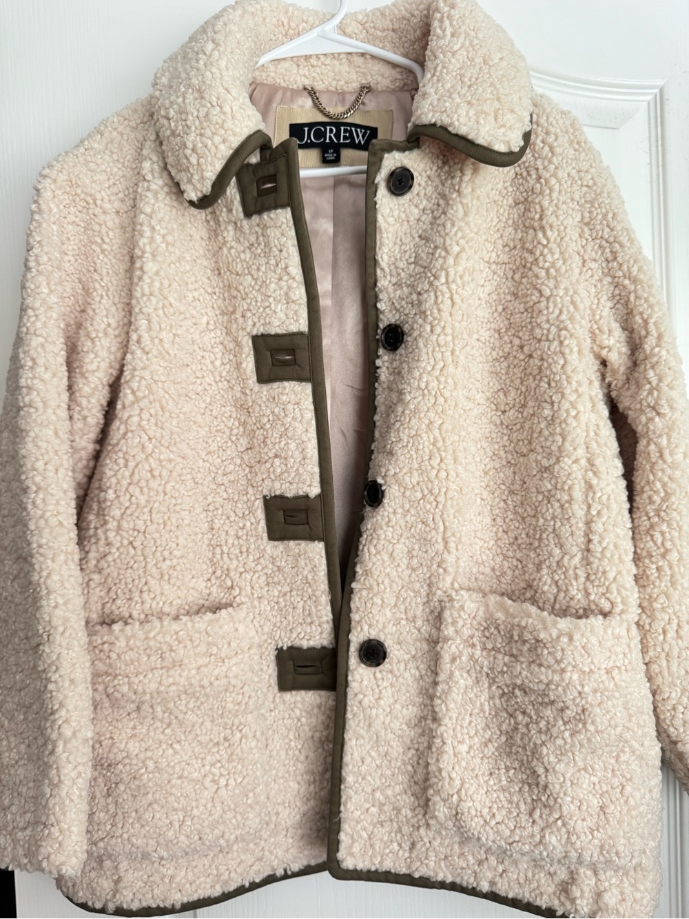 J. Crew Sherpa Teddy Coat - Picture 5 of 6